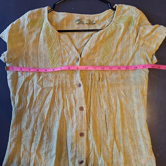 Prana Blouse small yellow - Picture 4 of 8